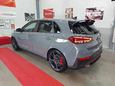 Hyundai i30 N - leštění a keramická ochrana laku - detail 4