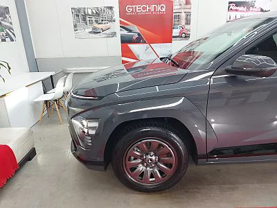 Hyundai Kona EV - leštění a keramická ochrana laku - detail 2
