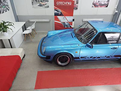 Porsche 911 - vícekroková renovace laku - detail 7