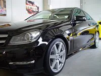 Mercedes C kupé - renovace a nanokeramická ochrana laku