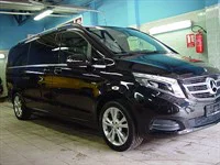 Mercedes V - rozleštění a ochrana laku