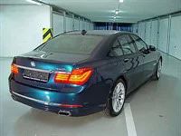 Rozleštění laku - BMW 740i biturbo