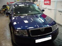 Škoda Superb I - leštění laku