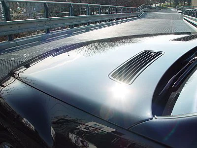 Mercedes CL63 vs. kočka - detail 3