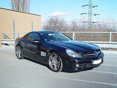 Mercedes SL63 AMG - rozleštění laku - detail 1