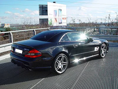 Mercedes SL63 AMG - rozleštění laku - detail 2