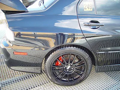 Mitsubishi Lancer Evolution - rozleštění laku - detail 4