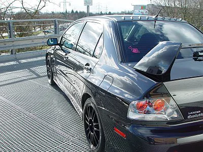 Mitsubishi Lancer Evolution - rozleštění laku - detail 5