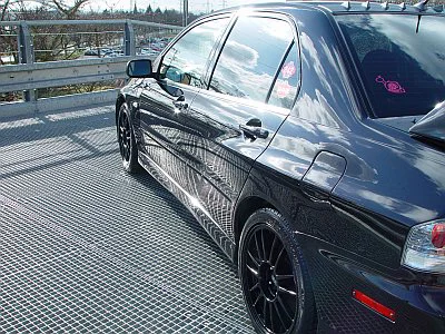 Mitsubishi Lancer Evolution - rozleštění laku - detail 6