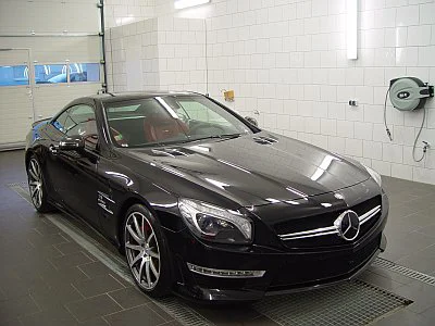 Renovace laku - Mercedes SL 63 AMG - detail 2