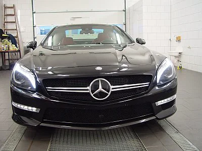 Renovace laku - Mercedes SL 63 AMG - detail 3