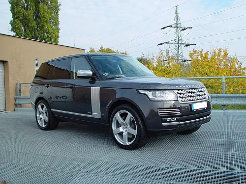 Rozleštění a ochrana laku - Range Rover Autobiography - detail 2