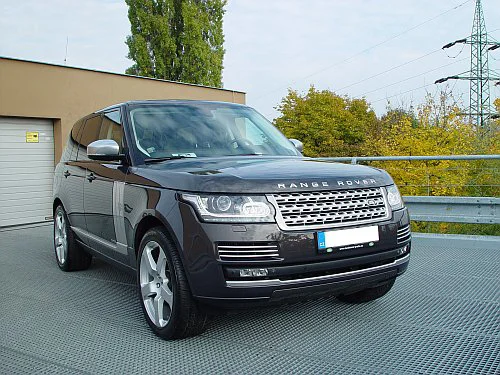 Rozleštění a ochrana laku - Range Rover Autobiography - detail 7