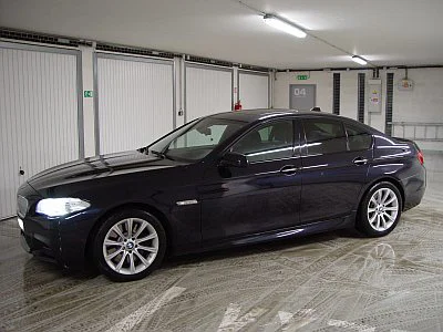 Rozleštění laku - BMW 550d M - detail 1
