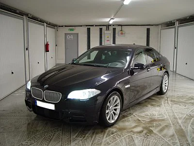 Rozleštění laku - BMW 550d M - detail 2