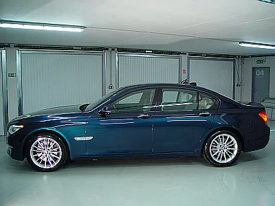 Rozleštění laku - BMW 740i biturbo - detail 2