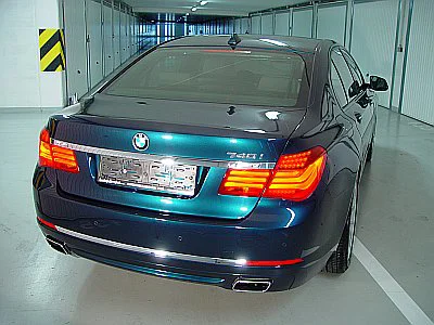 Rozleštění laku - BMW 740i biturbo - detail 6
