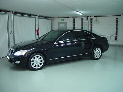 Rozleštění laku - Mercedes S 320 CDI - detail 1