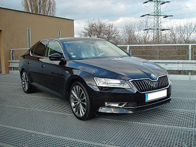 Rozleštění laku - Škoda Superb III Laurin&Klement - detail 2