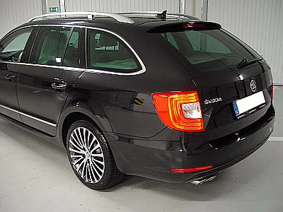 Rozleštění laku - Škoda Superb Laurin&Klement - detail 5