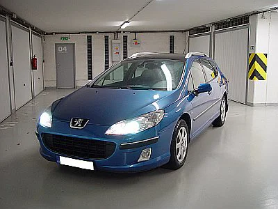 Základní rozleštění laku - Peugeot 407 SW - detail 2